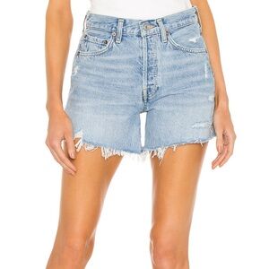 AGOLDE Parker Long Vintage Cutoff Shorts
